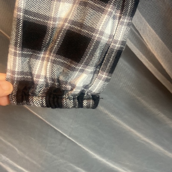 Aeropostale Black Checked Flannel Shirt​ - Picture 3 of 8